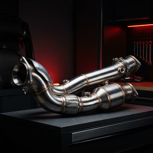 DOWNPIPES E ESCAPAMENTOS INOX